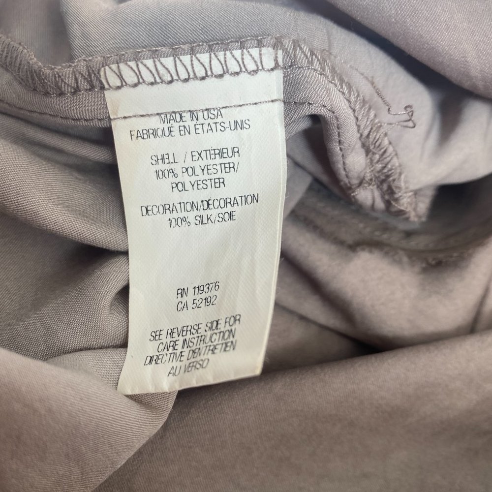 Silk Helmut Lang Cinched Asymmetrical Top - Picture 7 of 7